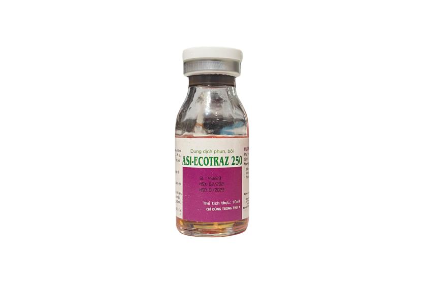 Ecotraz 250 - Thuốc Tắm Trị Ve Rận Chó 10ml