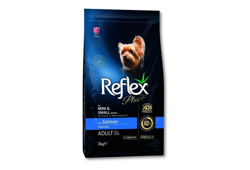 Reflex Plus - Hạt Chó Lớn Size Nhỏ 3kg (Cá Hồi)