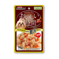 Doggyman - Thịt Gói Cho Chó 70g (Thịt Gà Với Heo & Cà Rốt)