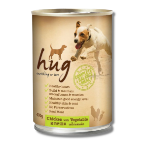 Hug - Pate Chó 400g (Gà & Rau Củ)