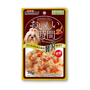 Doggyman - Thịt Gói Cho Chó 70g (Thịt Gà Với Heo & Cà Rốt)