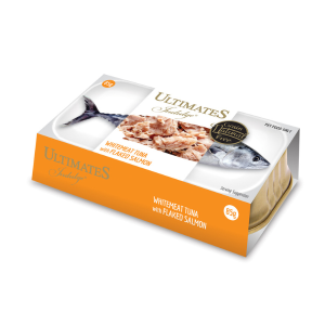 UltimateS - Thịt Hộp Cho Mèo 85g (Cá Ngừ & Cá Hồi Xé)